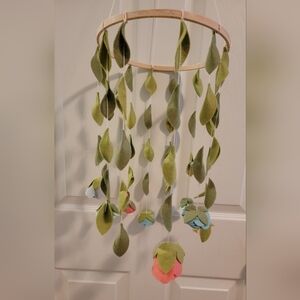 Felt Flower Baby Mobile